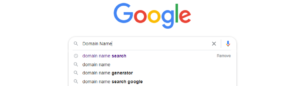 How to search for website domain